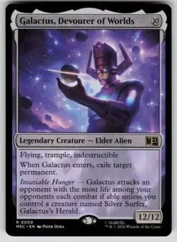 Galactus, Devourer of Worlds Rare Commander: Marvel Super Heroes 8 MTG NM 2026 - Image 1