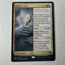 Fighter Class - Adventures in the Forgotten Realms (AFR) Magic The Gathering MTG - Image 1
