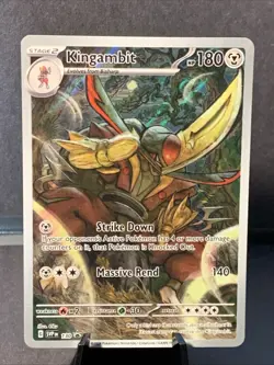 Pokemon TCG Kingambit 130 (Scarlet & Violet Promo) Near Mint NM Promo Card - Image 1