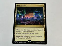 MTG City of Brass (Commander: Teenage Mutant Ninja Turtles) - Image 1