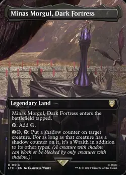Minas Morgul, Dark Fortress - Borderless NM, English MTG The Lord Of The Rings: - Image 1