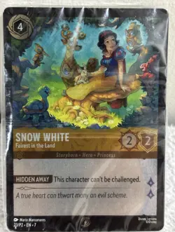 32 Pack of Disney Lorcana Archazia's Island Snow White Promo Card #23/P2 Cards - Image 1