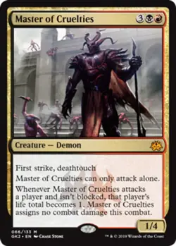 1x Master of Cruelties NM-Mint, English Ravnica Allegiance Guild Kits MTG Magic - Image 1