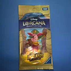 Disney Lorcana Into the Inklands TCG Blister Booster Pack NEW SEALED Japanese - Image 1