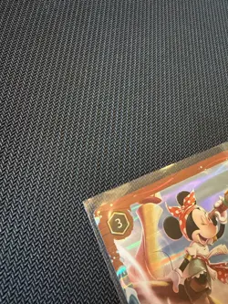 Disney Lorcana Cruise Exclusive Minnie Mouse Pirate Lookout Foil Promo 17/P3 EN - Image 4