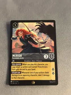 Merida - Formidable Archer - Legendary 191/204 - Disney Lorcana Normal - Image 1