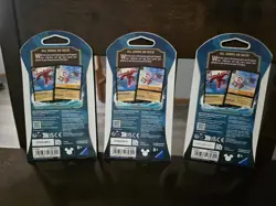 Disney Lorcana - Azurite Sea Booster Pack complete Art Set Of 3 - sealed - Image 2