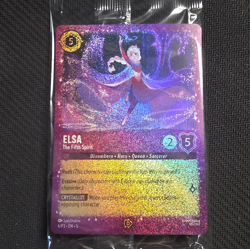 Disney Lorcana Elsa - The Fifth Spirit Enchanted Foil 6/204 EN - Image 1