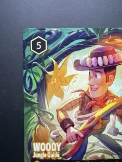 Woody Jungle Guide Disney Lorcana Promo - Store Championship Participation 53/P3 - Image 2