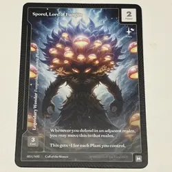Wonders of The First- Sporel, Lord of Fungus (Mythic): Call Of The Stones Card - Image 1