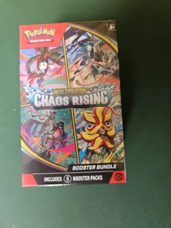 Pokemon TCG: Mega Evolution - Chaos Rising Booster Bundle Factory Sealed English - Image 2