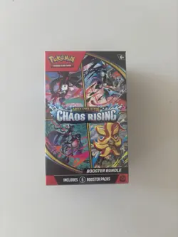 Pokemon TCG Mega Evolution Chaos Rising Booster Bundle New Factory Sealed - Image 1