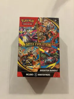 Pokemon TCG: Mega Evolution Booster Bundle - New & Factory Sealed Base set - Image 1