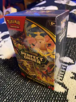 Pokemon TCG Mega Evolution Perfect Order Booster Bundle 6 Packs Factory Sealed - Image 1