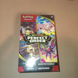 Pokemon TCG Mega Evolution Perfect Order Booster Bundle New Factory Sealed - Image 1