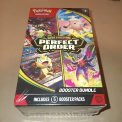 Pokemon TCG Mega Evolution Perfect Order Booster Bundle New Factory Sealed - Image 3