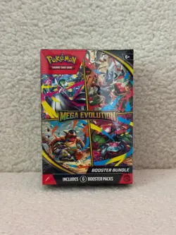 Pokemon TCG - Mega Evolution Booster Bundle Box - FACTORY SEALED - Image 1