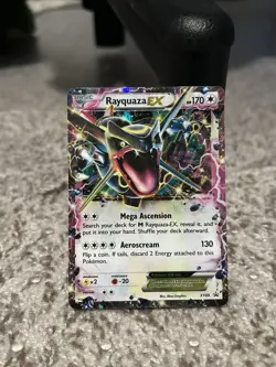 Pokemon TCG Rayquaza EX XY69 XY Holo Promo English 170HP Shiny - Image 1