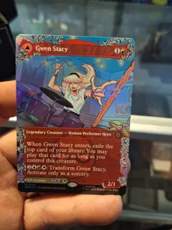 Gwen Stacy Borderless 0209 MTG SPM Nm/M *IN HAND* - Image 1