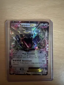 Pokemon TCG Rayquaza EX XY69 XY Black Star Promo Holo Card NM/LP Condition - Image 1
