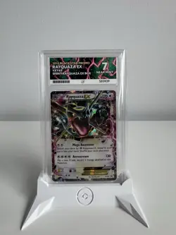 Pokemon TCG Rayquaza EX XY69 XY Black Star Promo Ace Grade 7 Near Mint - Image 1