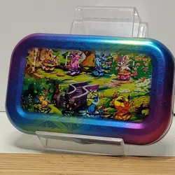 Pokemon Prismatic Evolutions Mini Tin Vaporeon EMPTY NO CARDS - Image 2