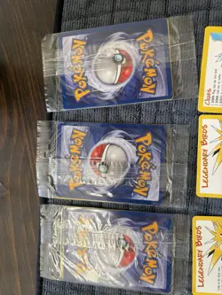 Pokemon TCG Legendary Birds Promo Card Lot Zapdos Articuno Moltres Nintendo 1999 - Image 2
