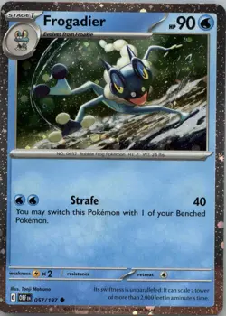 Frogadier - (Cosmos Holo) 057/197 Holo Promo Miscellaneous Cards & Products NM - Image 1