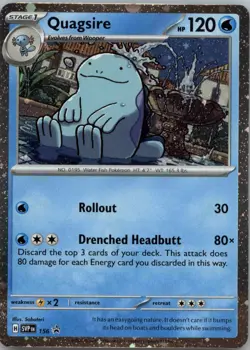 Quagsire - 156 Holo Promo SV: Scarlet & Violet Promo Cards NM - Image 1