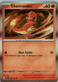 Charmander - 026/197 Holo Promo Miscellaneous Cards & Products NM - Image 1