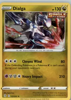 Dialga - (Cosmos Holo) 112/203 Holo Promo Miscellaneous Cards & Products NM - Image 1