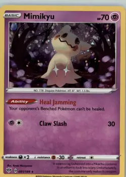 Mimikyu - (Cosmos Holo) 081/189 Holo Promo Miscellaneous Cards & Products NM - Image 1