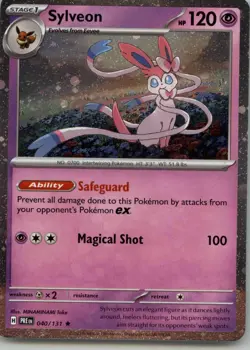Sylveon - (Cosmos Holo) 040/131 Holo Rare Miscellaneous Cards & Products NM - Image 1