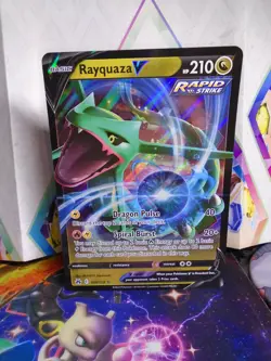Rayquaza V 100/159 - Jumbo Card - NM - Crown Zenith - Fast Free Shipping! (g) - Image 1