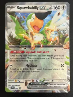 Squawkabilly ex - 160 Holo Promo SV: Scarlet & Violet Promo Cards NM - Image 1