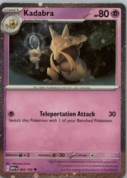 Kadabra - (Cosmos Holo) 064/165 Holo Promo Miscellaneous Cards & Products NM - Image 1