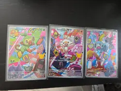 Series 2 First Partner Illustration Galar Grookey 052, Scorbunny 053, Sobble 054 - Image 1