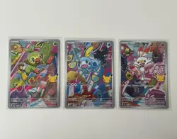 Series 2 First Partner Illustration Grookey 052, Scorbunny 053, Sobble 054 nm/m - Image 1