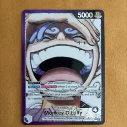 OP09-061 Monkey D Luffy Leader Alt Art One Piece TCG English Card - Image 1