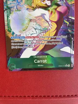 Carrot (Alternate Art) EB03-013 One Piece Extra Booster: Heroines Edition - Image 3