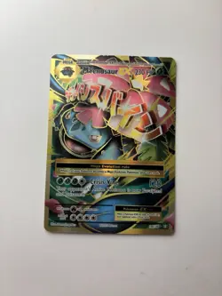 Pokemon TCG XY Evolutions M Venusaur EX 100/108 Full Art Ultra Rare - Image 1