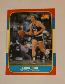 1986-87 Fleer - Larry Bird #9 - Image 2