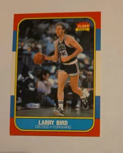 1986-87 Fleer - Larry Bird #9 - Image 3