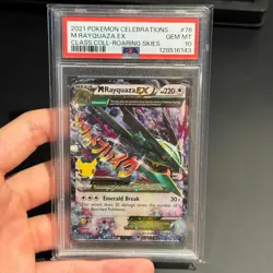[PSA 10] M RAYQUAZA EX 76/108 POKEMON CELEBRATIONS CLASSIC COLLECTION - Image 2