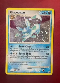GLACEON 5/100 Majestic Dawn HOLO RARE Pokemon TCG card PL - Image 1