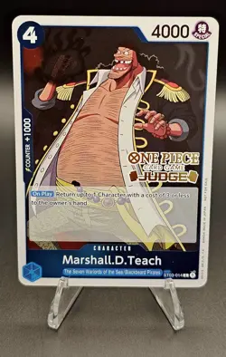 Marshall.D.Teach (Judge Pack Vol. 4) ST03-014 One Piece Promotion Cards Foil - Image 1