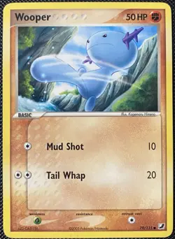 Wooper 79/115 Unseen Forces Regular - Pokemon Card - Image 1