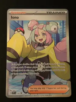 Iono - 124 Holo Promo SV: Scarlet & Violet Promo Cards NM - Image 1