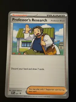 Professor's Research - 221 Normal Promo SV: Scarlet & Violet Promo Cards NM - Image 1