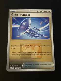 Glass Trumpet 135/142 Reverse Holo Promo League & Championship Cards NM - Image 1